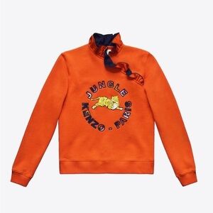 Kenzo Vibrant Orange Jungle Sweatshirt